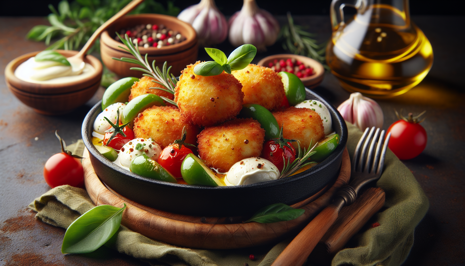 mozzarella fritta